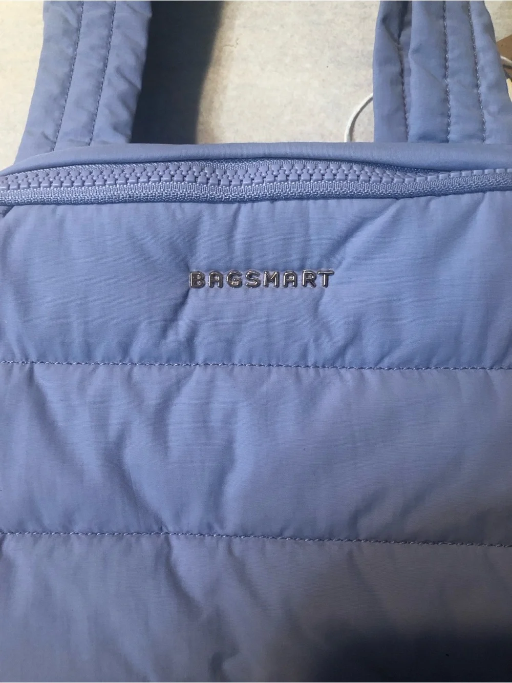 Bagsmart Quilted Lavender Crush Makeup Bag Case NWT